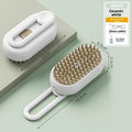 Electric Spray Pet Grooming Comb with Massage Brush